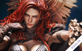 Red Sonja - Long Live the Queen (Regular) 1/3 Scale Statue Mythical Figure Collector's Market