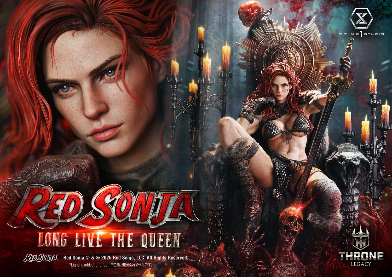 Red Sonja - Long Live the Queen (Regular) 1/3 Scale Statue Gallery Worthy