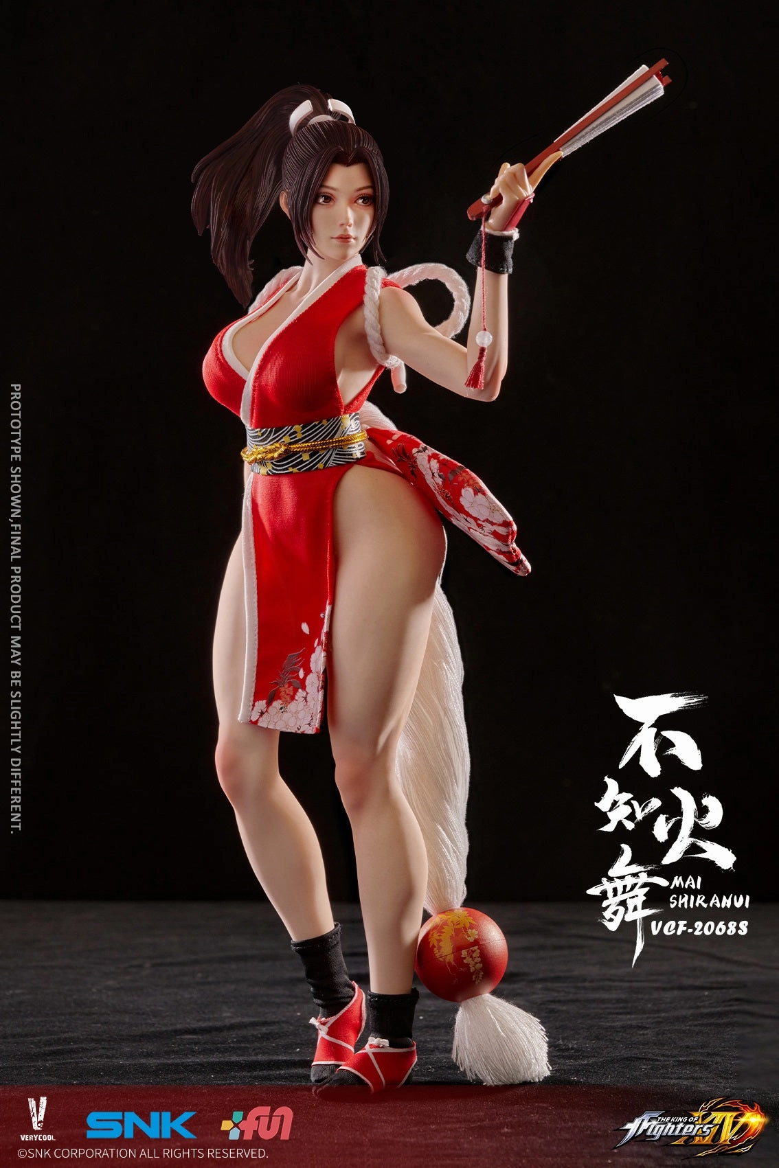 Ball Joint King of Fighters XIV - Mai Shiranui VCF-2068S (Straight Bangs) 1/6 Scale Figure