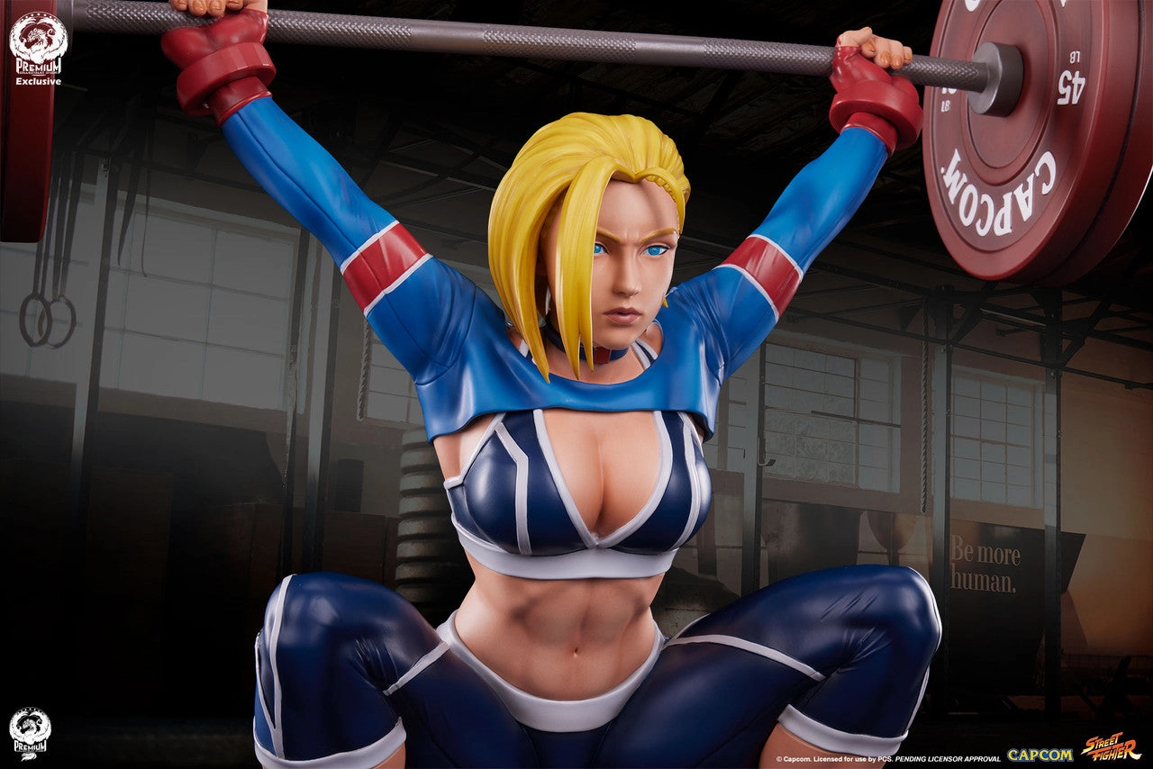 Action Hero Cammy Powerlifting (SF6 Edition) 1/4 Scale Statue