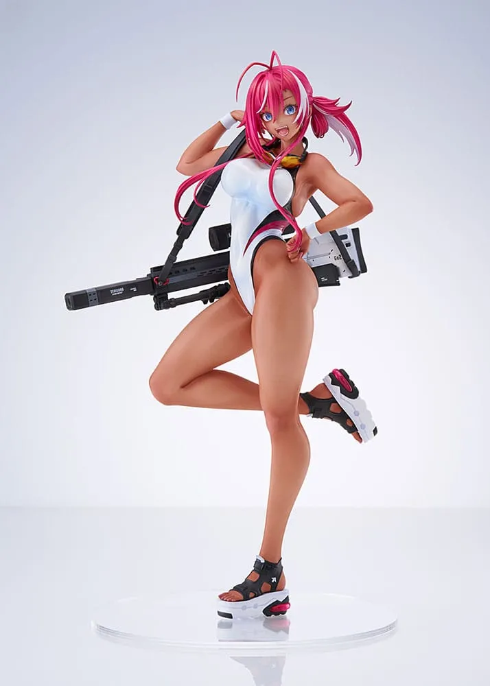 Deity Statue Art Statue Arms Note PVC Figur 1/7 Anego-chan fr?n Simteamet 26 cm