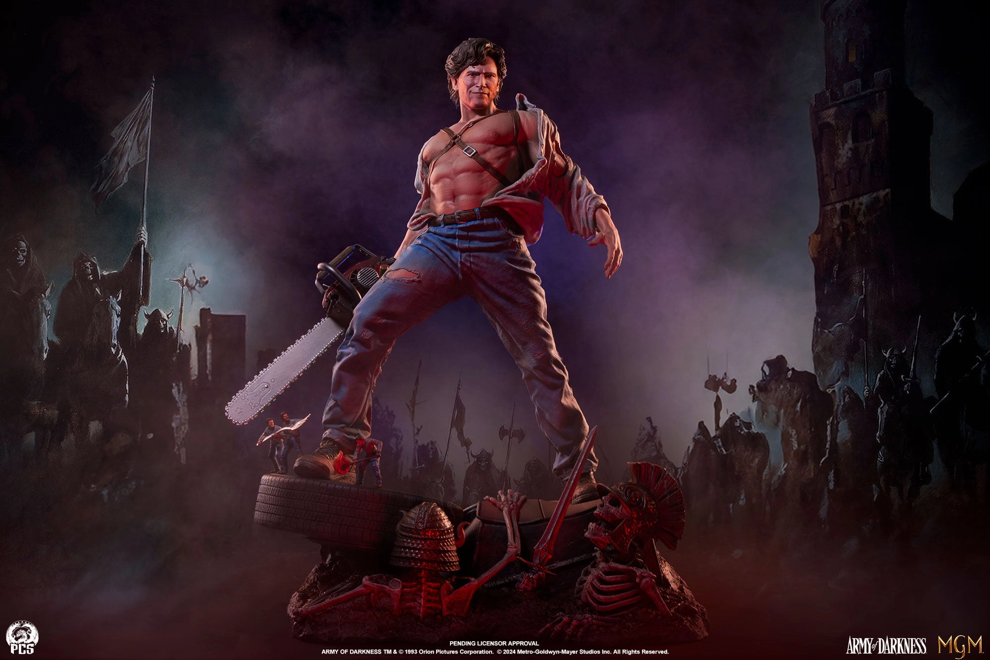 Regional Specialty Interchangeable Part Army of Darkness - Ash (Regular) 1/4 Scale Statue