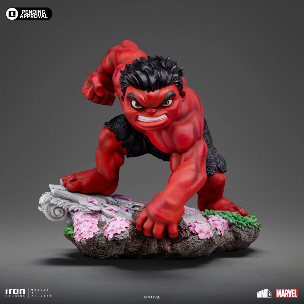 Battle Reenactment Captain America: Brave New World - Red Hulk MiniCo Statue