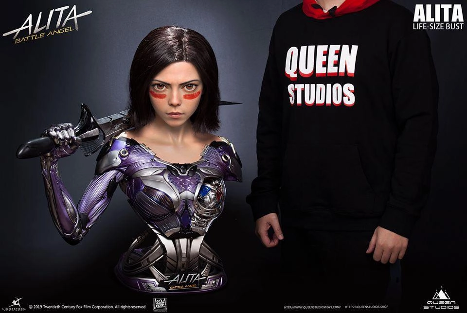 Alita: Battle Angel EXCLUSIVE 1:1 Scale Lifesize Bust Pride And Joy