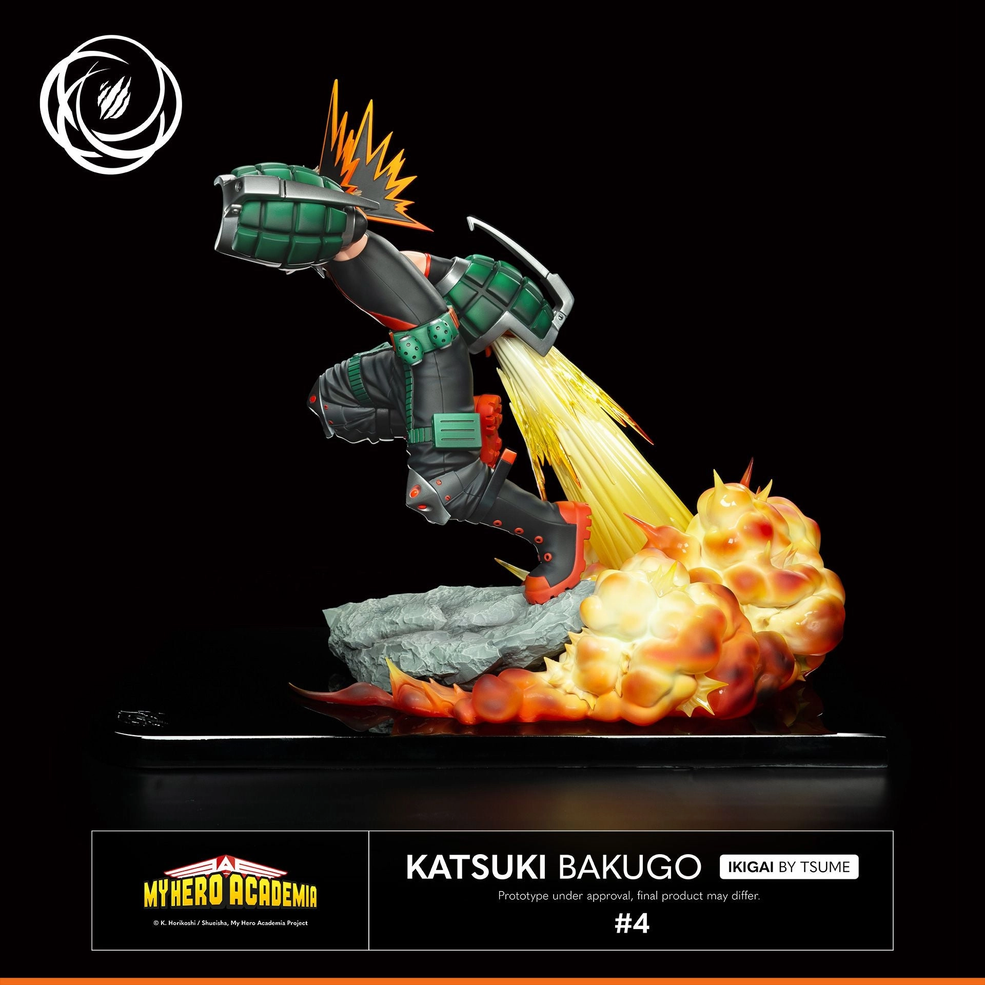 Katsuki Bakugo Ikigai 1/6 Scale Statue Blockchain Token