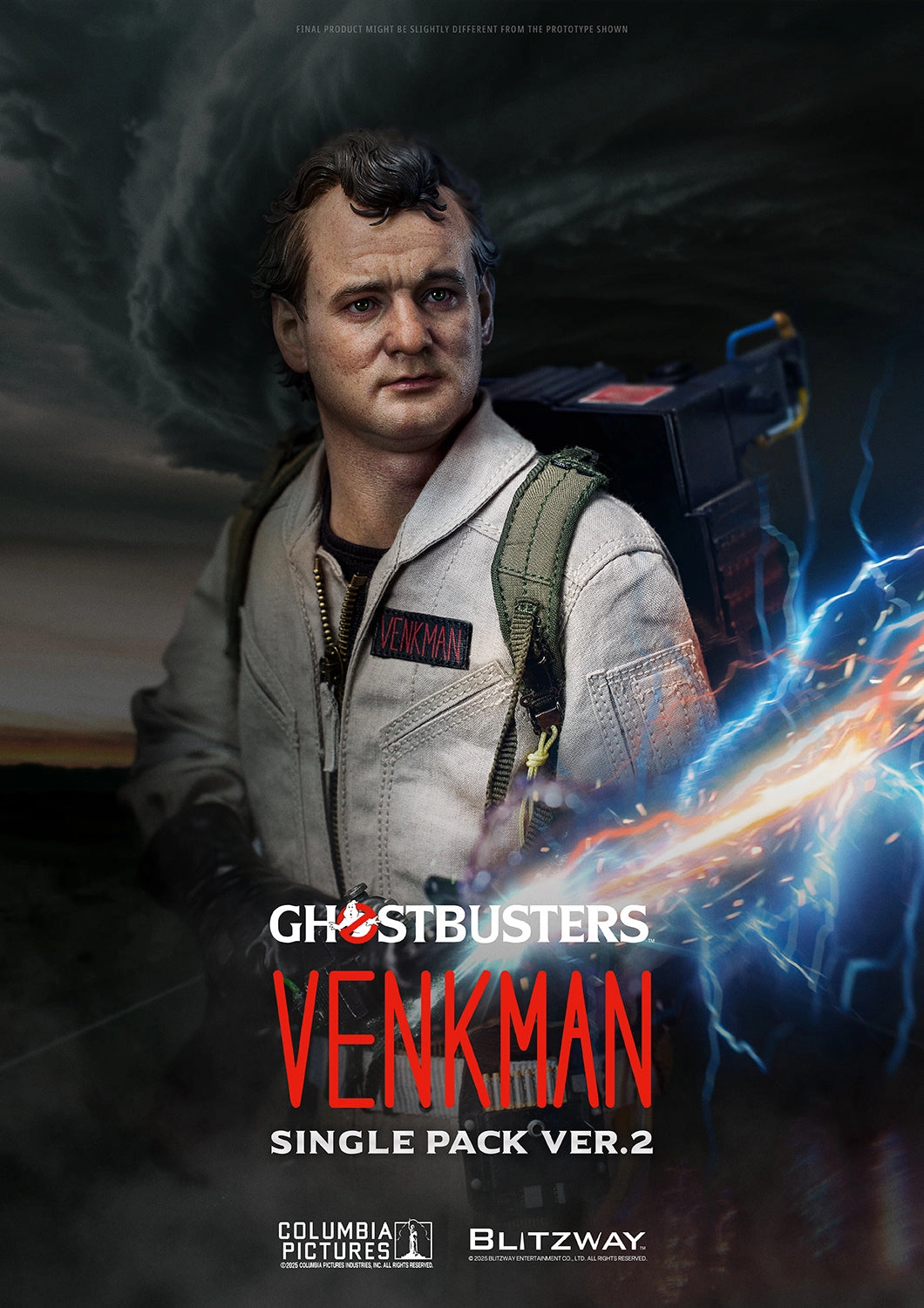 Construction Vehicle Branded Product Ghostbusters - Dr. Peter Venkman (Single Pack ver. 2) 1/6 Scale Figure
