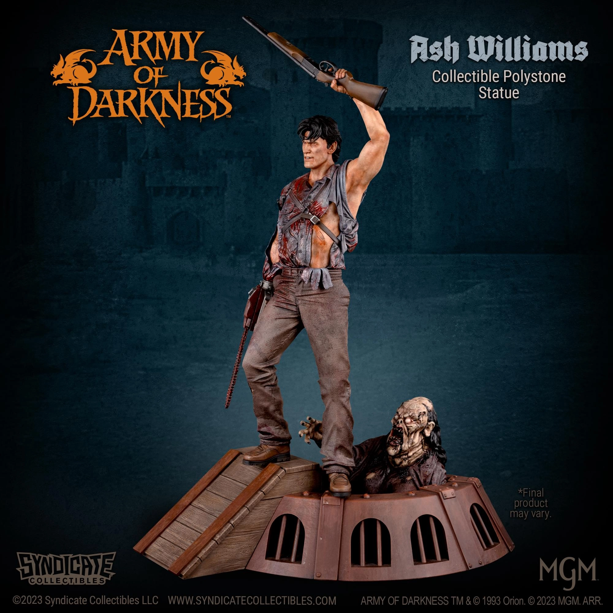 Army of Darkness - Ash Williams (Apex Exclusive) 1/4 Scale Statue Custom Arrangement Generational Gift