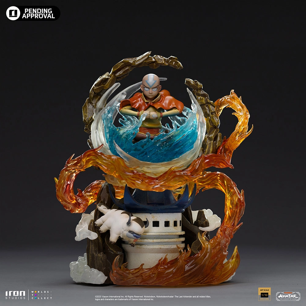Avatar: The Legend of Aang - Aang Art Scale 1/10 Bedroom Accent Cute Collectible