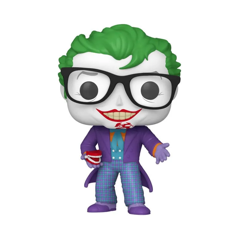 Batman 85-?rsjubileum POP! Filmer Vinylfigur The Joker med T?nder 9 cm Fantasy Warrior Game Merch