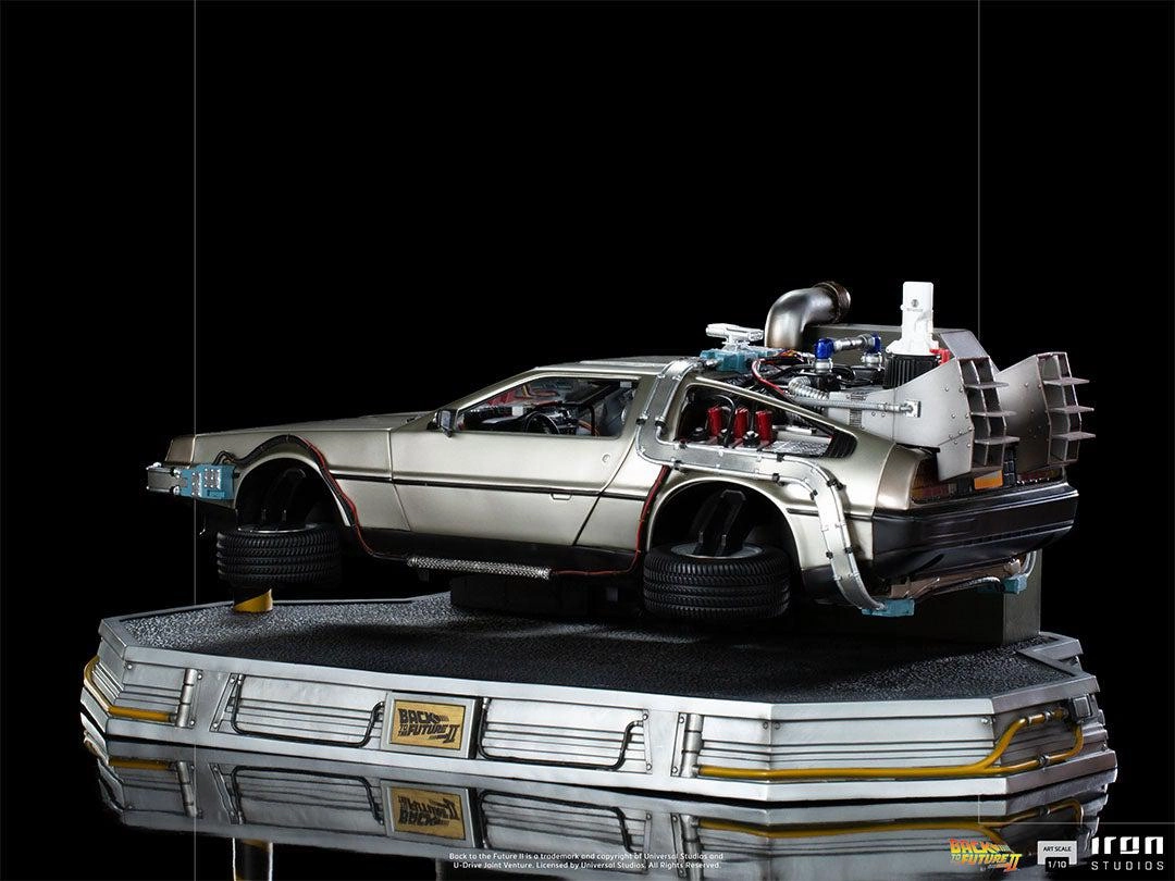 Back to the Future Part II - DeLorean Set Regular Version Art Scale 1/10 Anime Toy