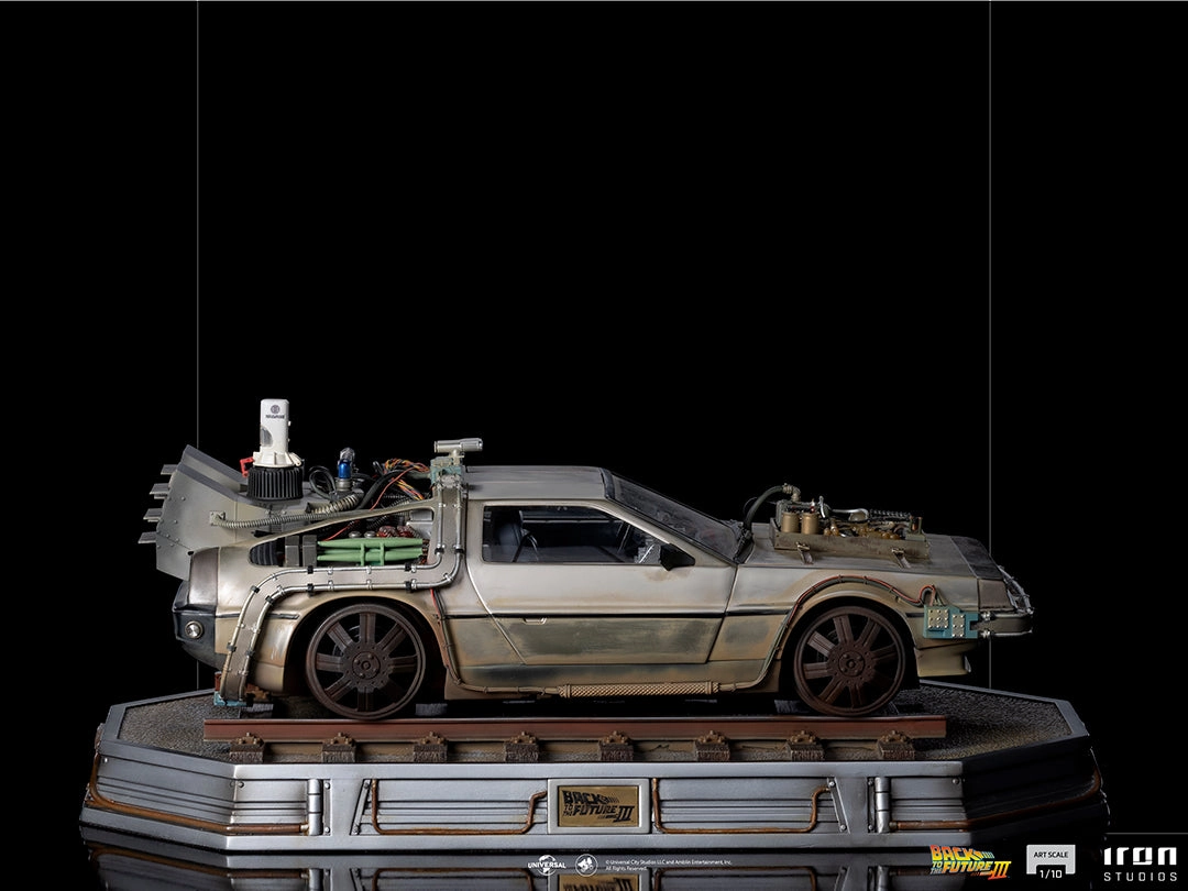 Spirit Animal Back to the Future Part III - DeLorean III Art Scale 1/10