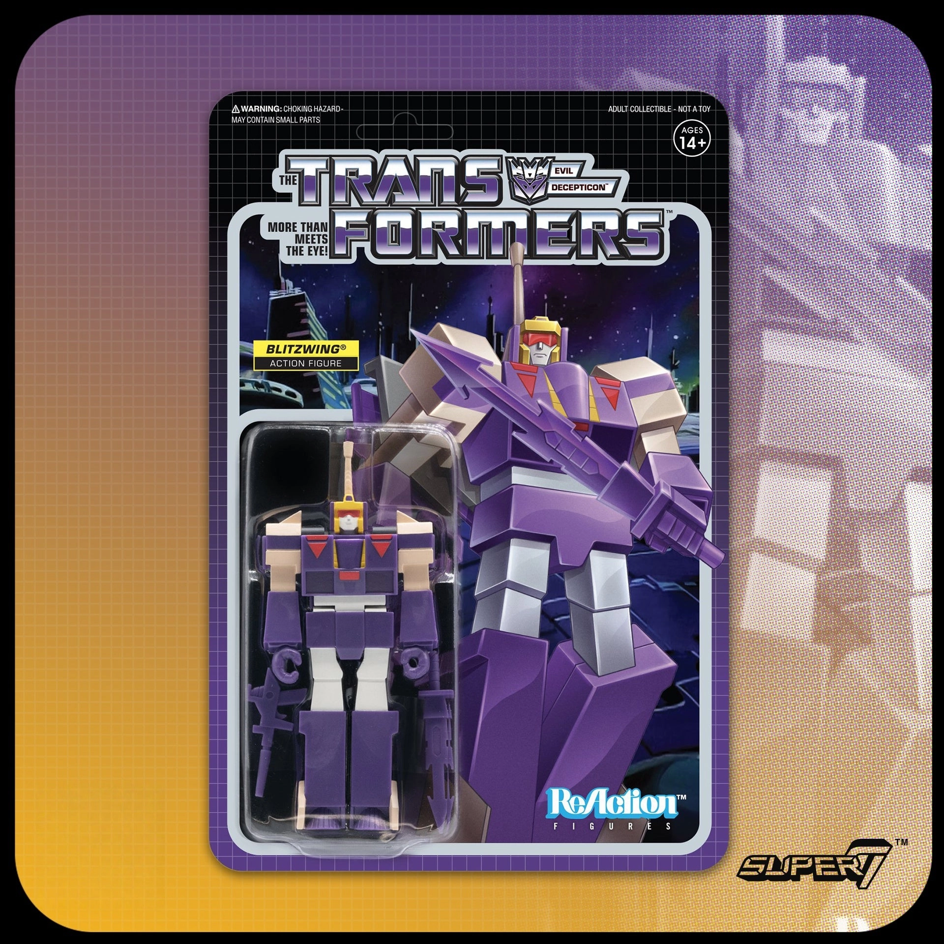 Extended Edition Trophy Support Transformers Vol.3 Vinyl ReAction Figure