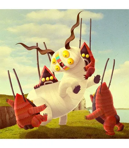 Bakea - Costumbrism Giclee Print Cultural Gift Sound Effect