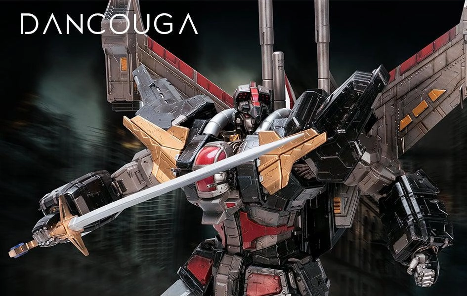 Hobby Kit Superhero Statue Dancouga Super Beast Machine God Statue