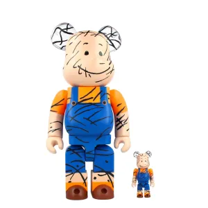 400%   100% Bearbrick Pigpen Vintage Figure