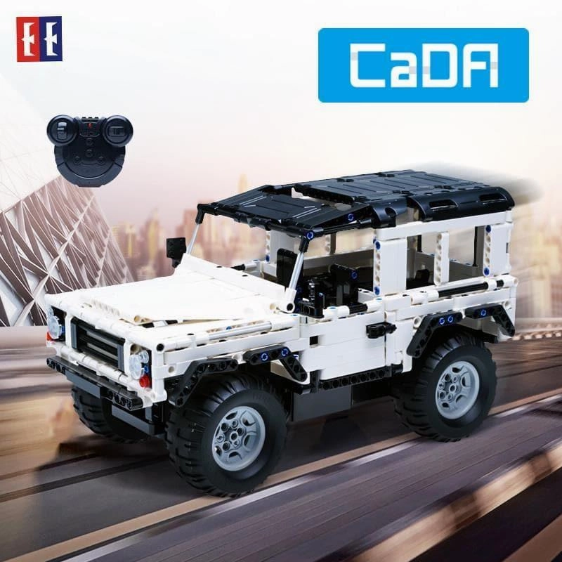 Land Rover Defender SUV Car Building Blocks Set Orbital Mechanics
