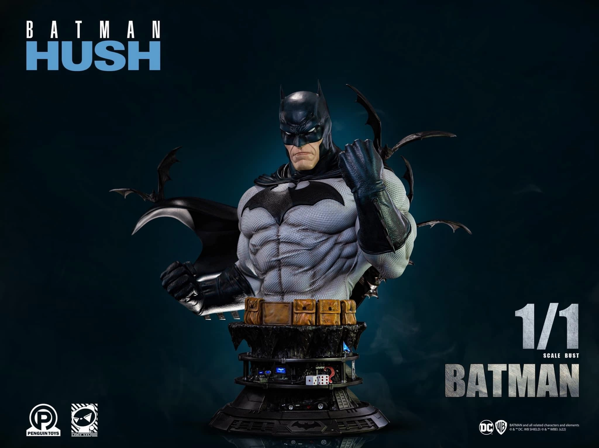 Pearlescent Shine Batman Hush Life-Size Bust