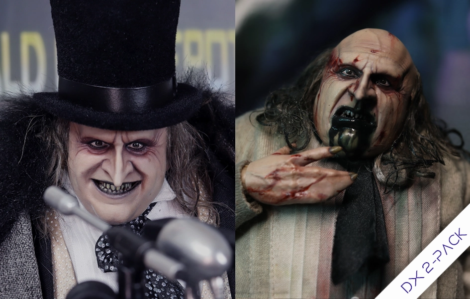 Batman Returns (1992) - The Penguin (Deluxe 2-Pack) 1/6 Scale Figure Set Interactive Toy Robot Model