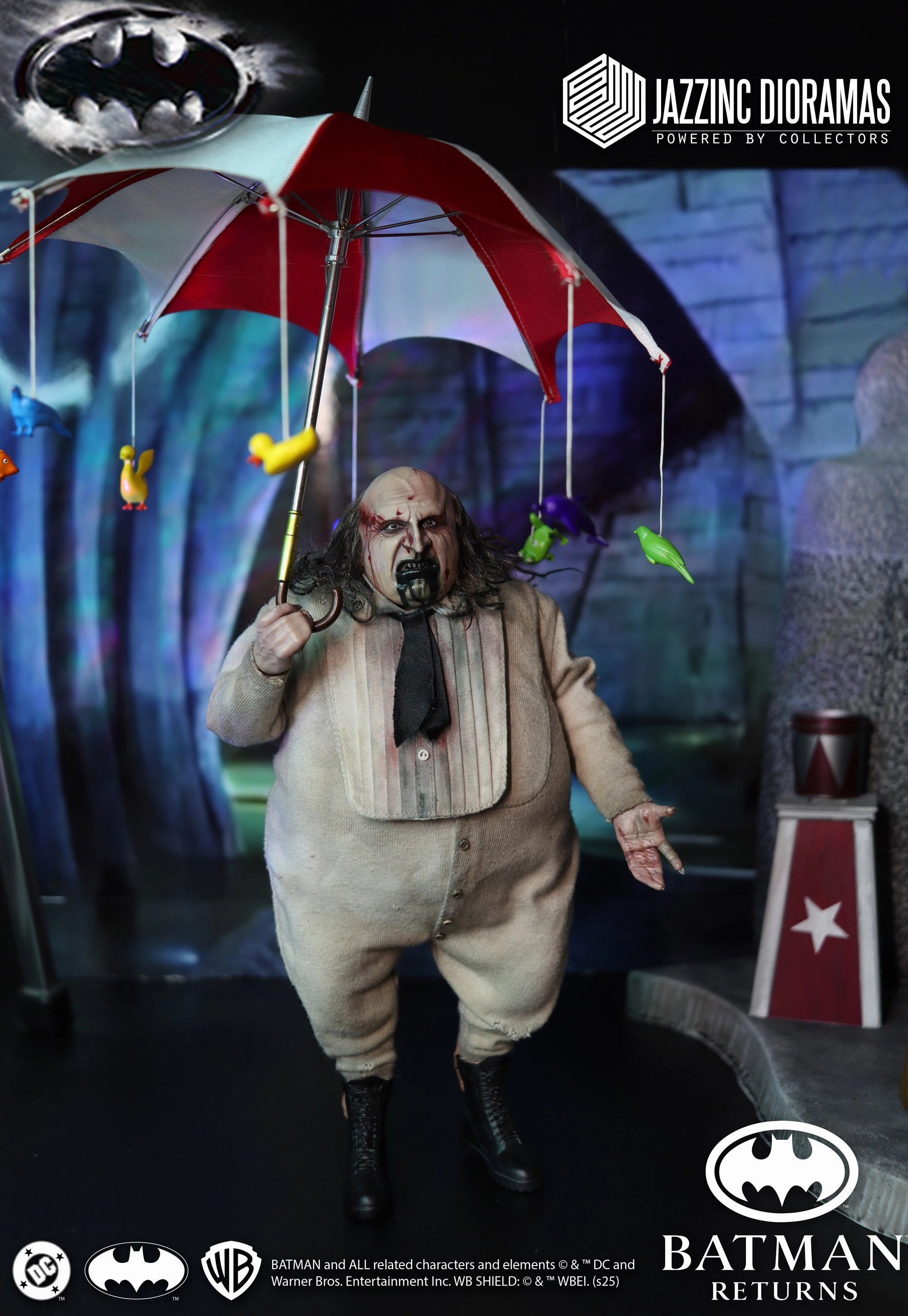 Batman Returns (1992) - The Penguin (Sewer Deluxe) 1/6 Scale Figure Robot Replica Urban Vinyl