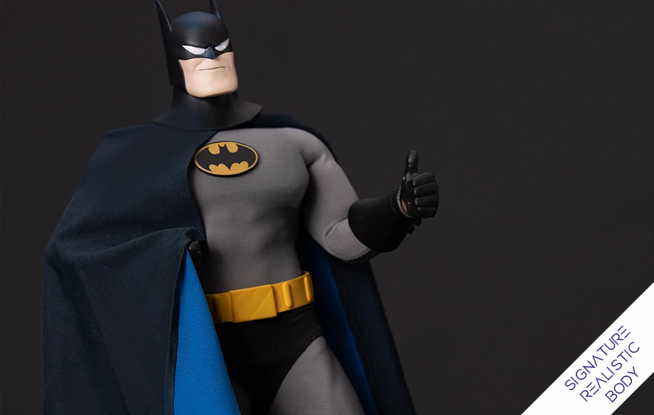 PVC Toy Batman: The Animated Series - Batman (Signature Realistic Body) 1/6 Scale Figure