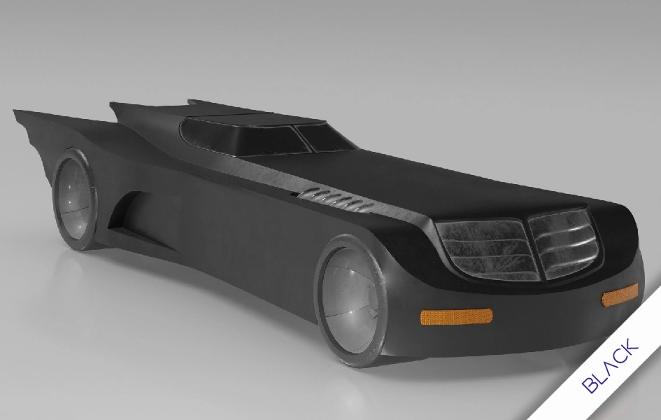 Batman: The Animated Series - Batmobile (Black) 1/6 Scale Vehicle Historical Icon