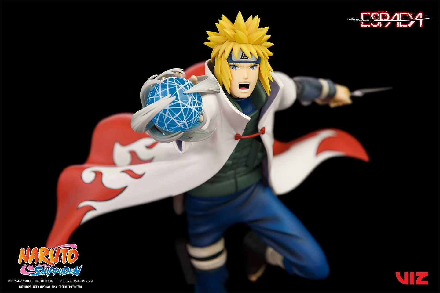 Horror Icon Naruto Shippuden - Minato vs. 9 Tailed Fox 1/8 Scale Wall Statue