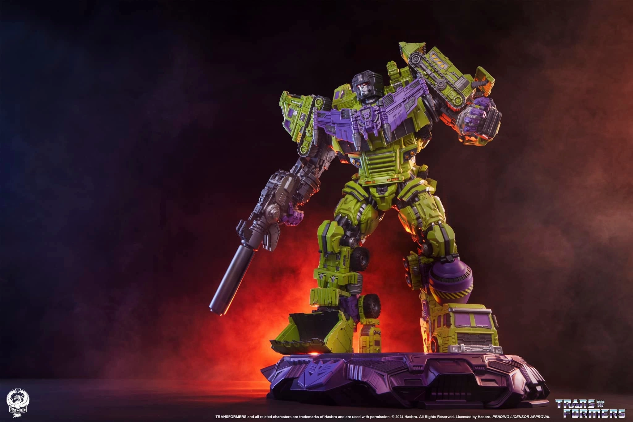 Unicorn Model Secondary Market Transformers - Devastator Museum Scale Statue