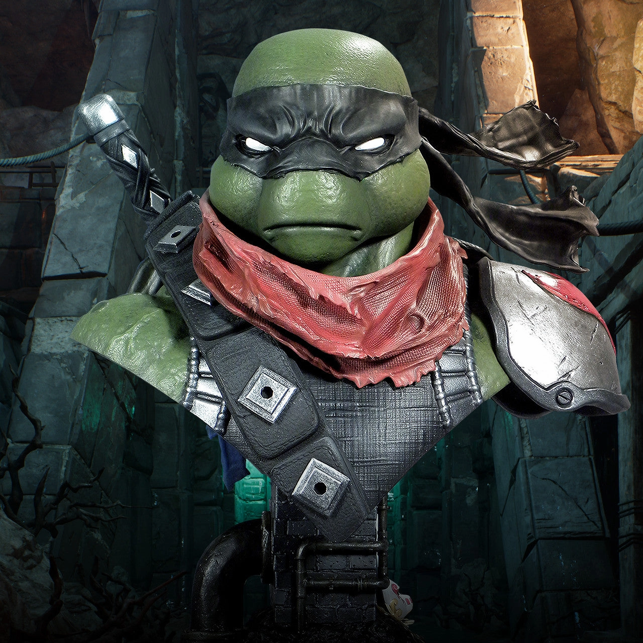 TMNT - Dark Leonardo Legends in 3-Dimensions 1/2 Scale Bust Surrealist Art Historical Leader