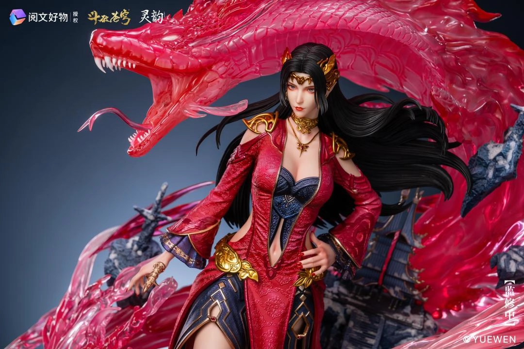 Special Color Global Appeal Battle Through the Heavens - Fights Break Spheres Queen Medusa 1/4 Scale Statue