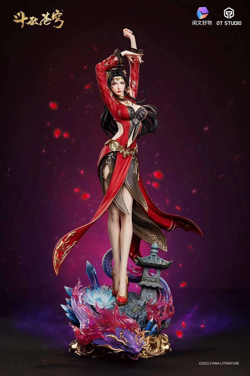 Gold Leaf Spring Gift Battle Through the Heavens - Medusa 1/4 Scale Statue by OT Studio