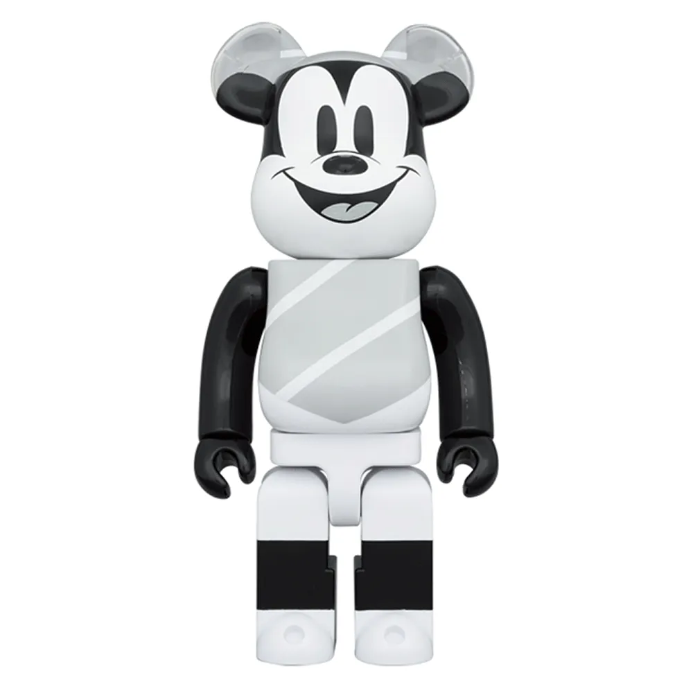 Bearbrick Mickey hat and poncho 1000% Mythical Animal
