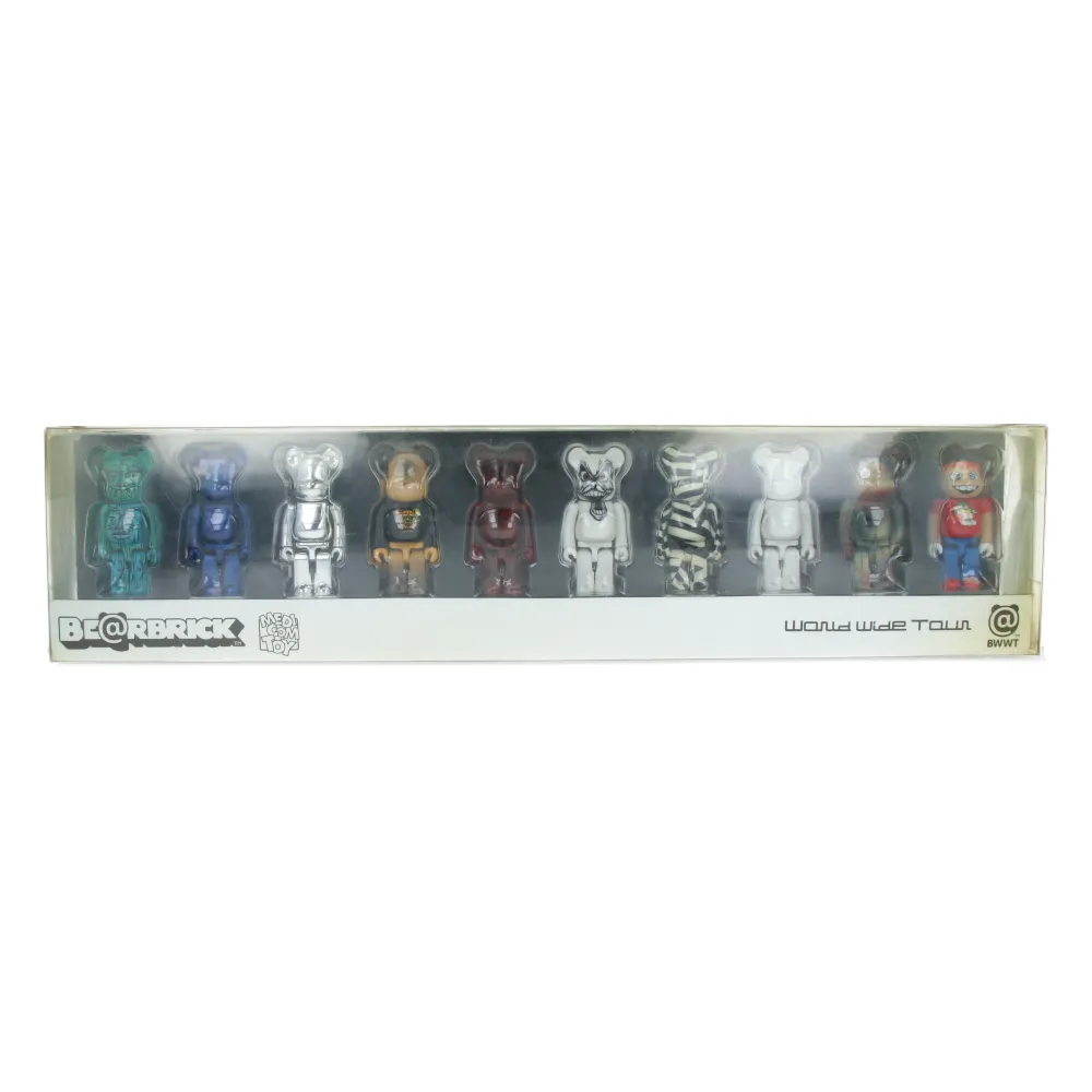 Full Set Mathematical Model Bearbrick World Wide Tour at Sapporo (set of 10 pcs)