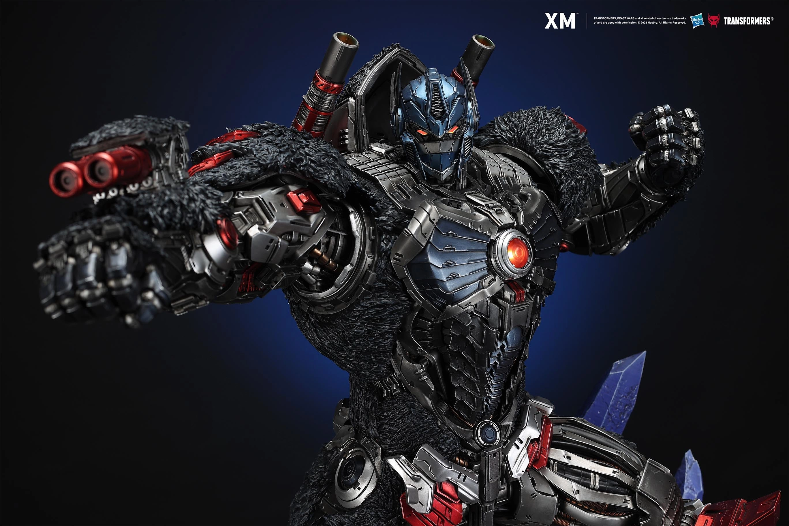 Rarity Value Art Figure Beast Wars Transformers - Optimus Primal Statue