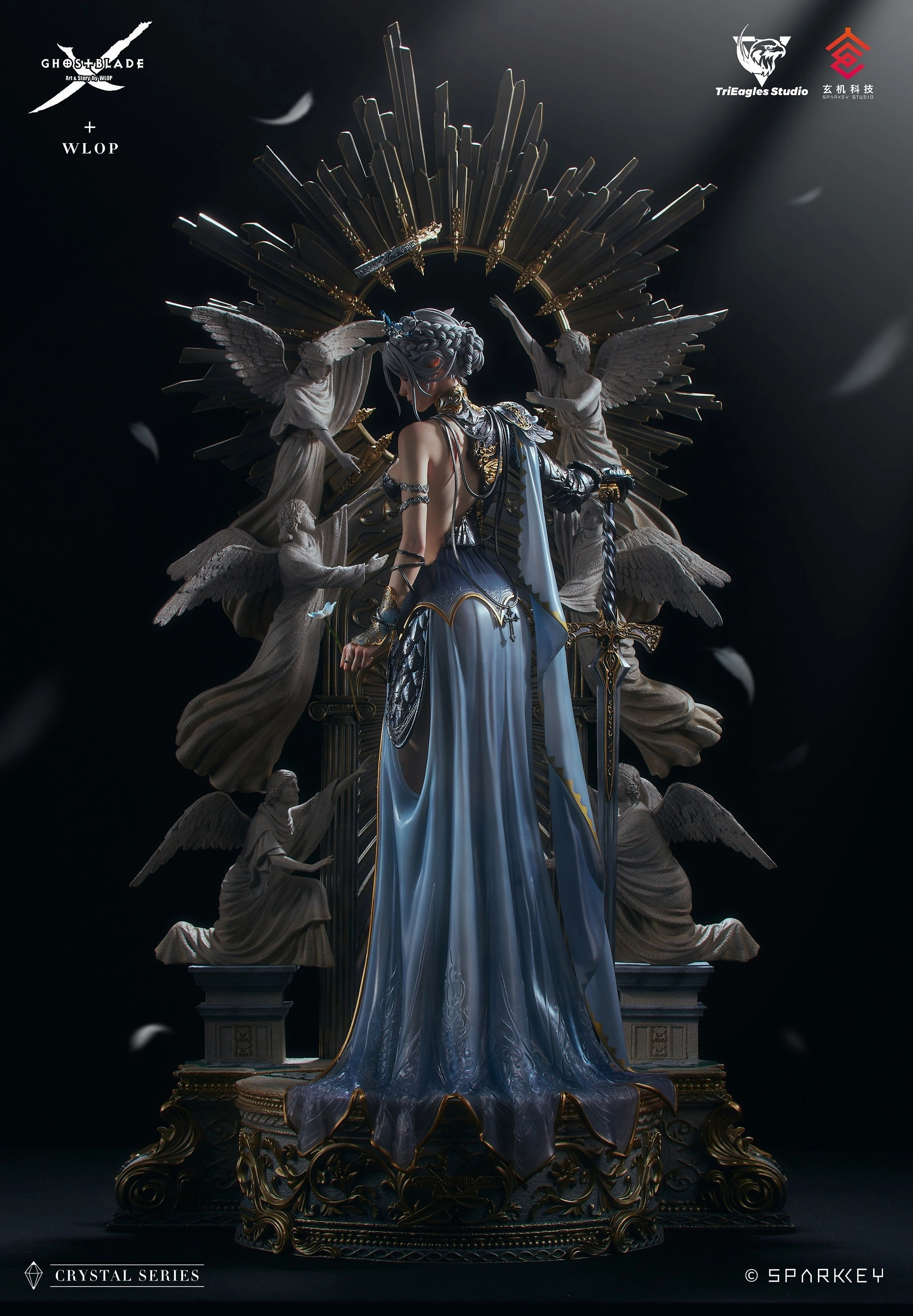 Vintage Replica Ghostblade - Princess Yan Shattered Statue (Deluxe Version)