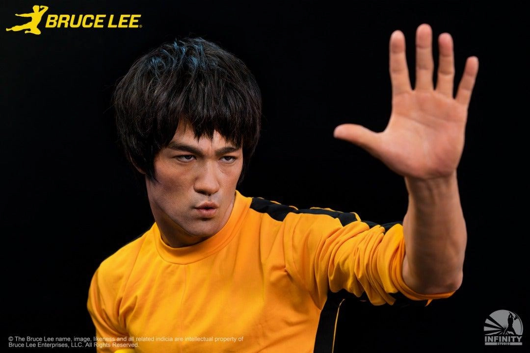 Bruce Lee: Game Of Death Life Size Bust Toy Museum Native Art