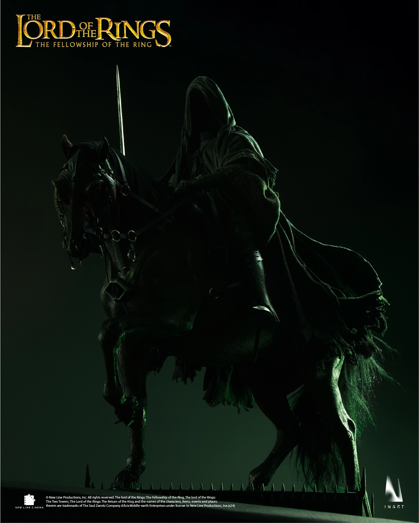 Premium Replica Fantasy Art LOTR - Nazgul InArt (DELUXE-EXCLUSIVE) 1/6 Scale Figure