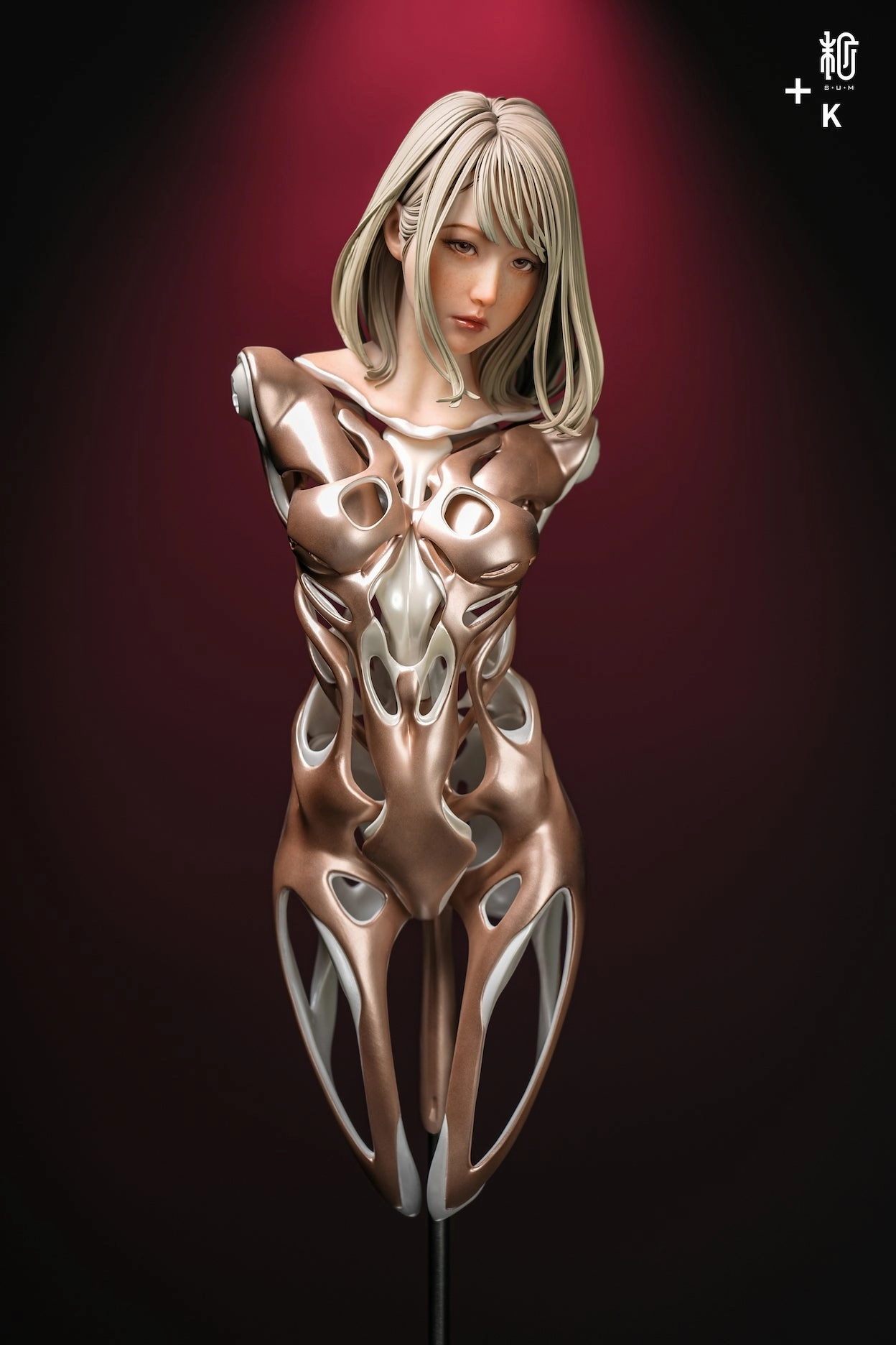 National Treasure Black Label Collection - Android HB 01 (Rose Gold) Statue