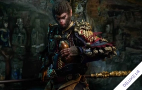 Posable Toy Steampunk Design Black Myth Wukong - Sun Wukong (Deluxe) 1/4 Scale Figure