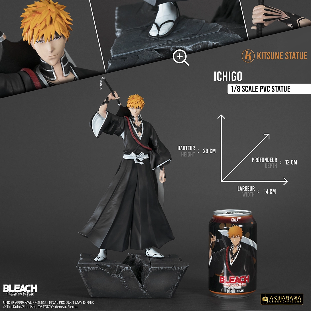 Hero Model Bleach: Thousand-Year Blood War - Ichigo 1/8 Scale Figure