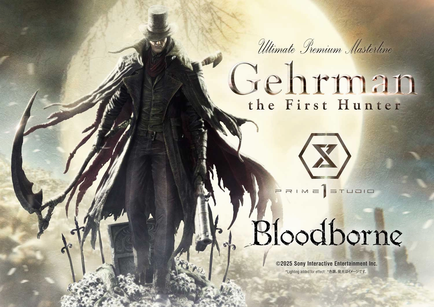 Premium Replica Bloodborne - Gehrman (Bonus Version) 1/4 Scale Statue