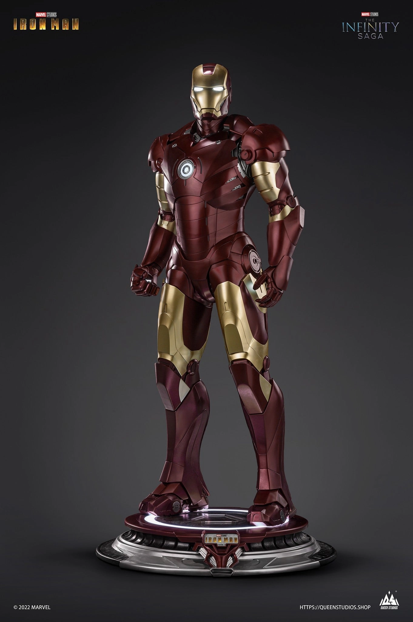 Action Statue Iron Man Mark 3 Life-Size Statue