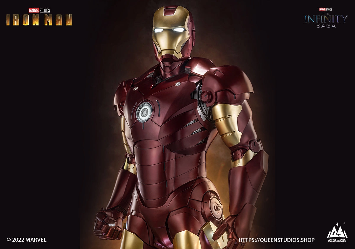 Iron Man Mark 3 Life-Size Statue investment piece