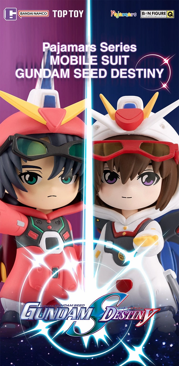Reality Shift BN Figure Q Mobile Suit Gundam Seed Destiny Pajamars Series Mini Figure