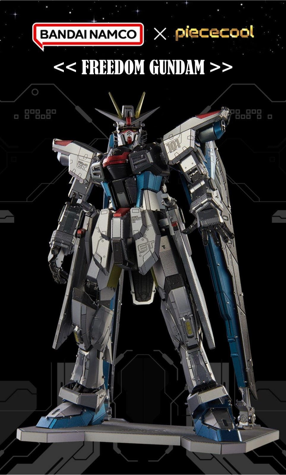BN Metal Works Freedom Gundam GCP Metal Assembly Kit Novice Class
