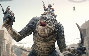 Boba Fett and Rancor Demi Art Scale 1/20 Bronze Cast Story Driven