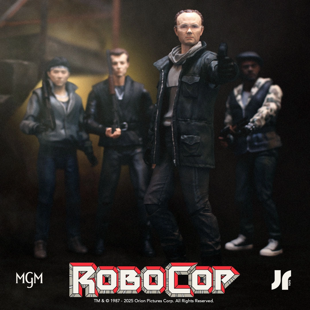 Personal Treasure Battle Reenactment RoboCop - The Villains of Old Detroit 1/10 Scale Figure Set