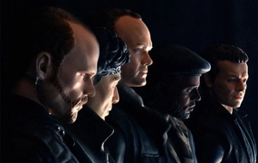 RoboCop - The Villains of Old Detroit 1/10 Scale Figure Set stress relief Modernist Sculpture