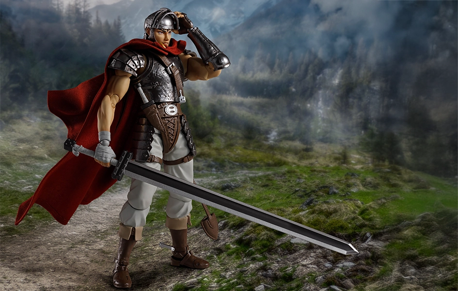 Study room Berserk - Guts (Band of the Hawk) S.H. Figuarts Figure