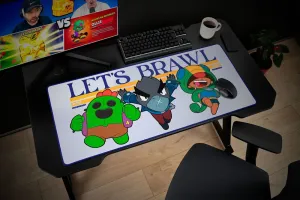 Brawl Stars XXL Skrivbordsmatta ?C Let's Brawl Themed Exhibit