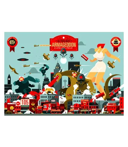 Animal Figure Vinyl Model Bunka - Light Armageddon